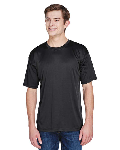 UltraClub Men's Cool & Dry Basic Performance T-Shirt 8620 #colormdl_Black