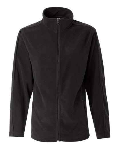 Sierra Pacific Women's Microfleece Full-Zip Jacket 5301 #color_Onyx Black