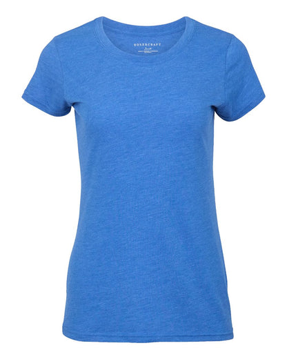 Boxercraft Women's Tri-Blend T-Shirt BW2101 #color_Royal Heather