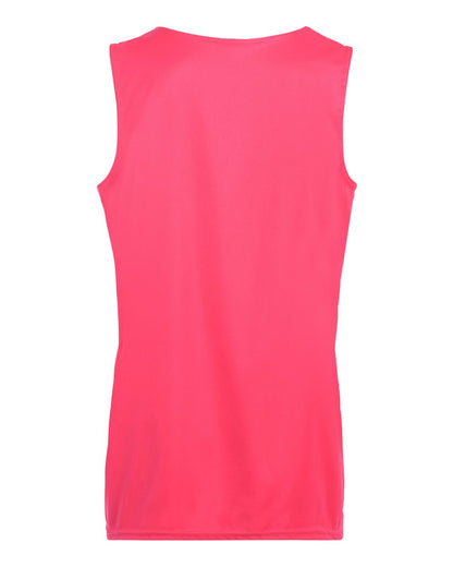 Augusta Sportswear Women's Reversible Wicking Tank Top 147 #color_Power Pink/ White