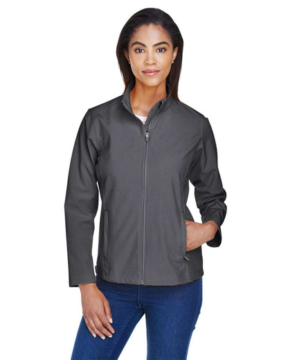 Team 365 Women's Leader Soft Shell Jacket TT80W #colormdl_Sport Graphite