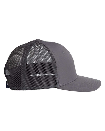 vineyard vines Performance Trucker Cap F001779 #color_Grey Harbor