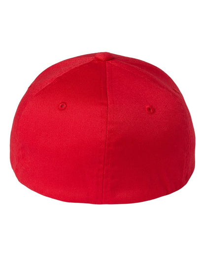 Flexfit Youth Cotton Blend Cap 6277Y #color_Red