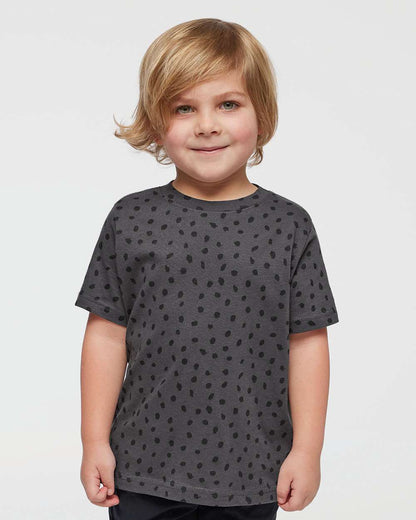 Rabbit Skins Toddler Fine Jersey Tee 3321 #colormdl_Slate Spot