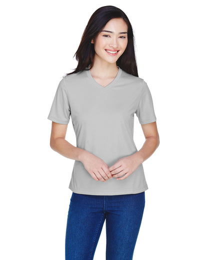 Team 365 Ladies' Zone Performance T-Shirt TT11W #color_SPORT SILVER
