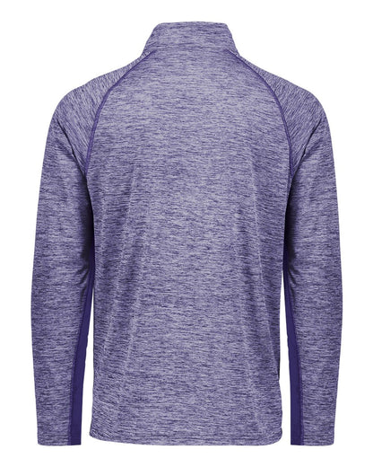 Holloway Men's Electrify CoolCore® Quarter-Zip Pullover 222574 #color_Purple Heather