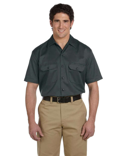 Dickies Men's Short Sleeve Work Shirt 1574 #colormdl_Charcoal