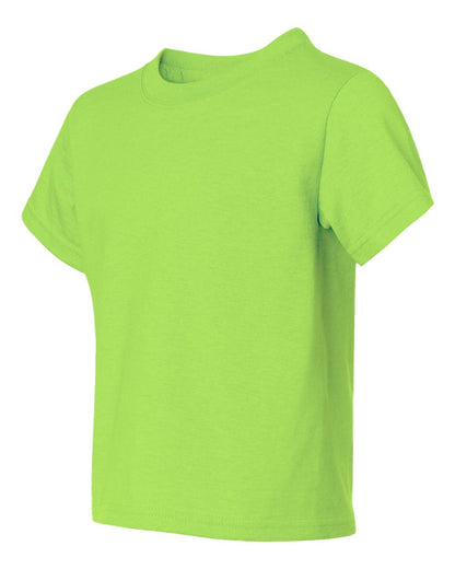 JERZEES Youth Dri-Power® 50/50 T-Shirt 29BR #color_Neon Green