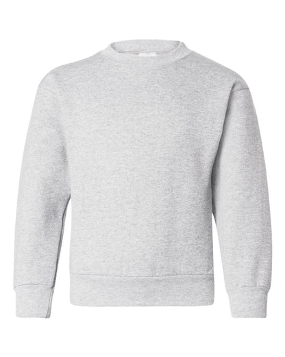Hanes Youth EcoSmart® Crewneck Sweatshirt P360 #color_Ash