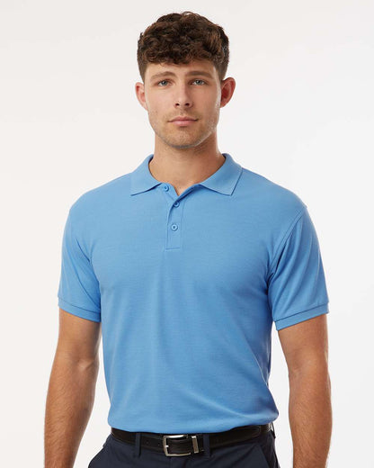 AllPro Men's Pique Polo 62800 #colormdl_Carolina Blue