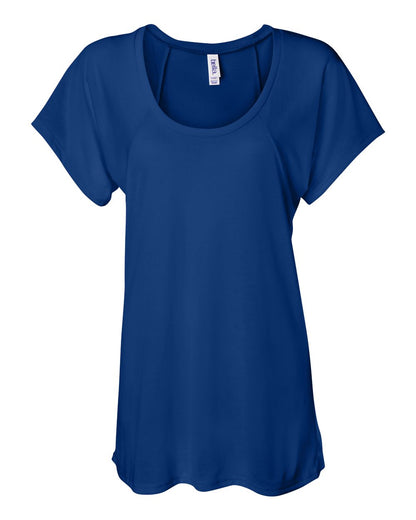 BELLA + CANVAS Women’s Flowy Raglan Tee 8801 #color_True Royal