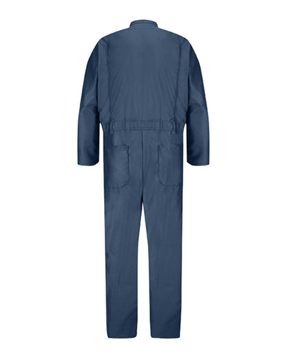 Red Kap Men's ESO/ Anti-Static Coverall CK44 #color_Navy