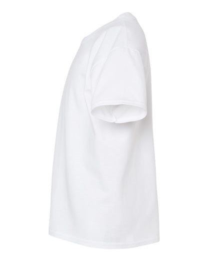 Gildan Youth Softstyle® Midweight T-Shirt 65000B #color_White