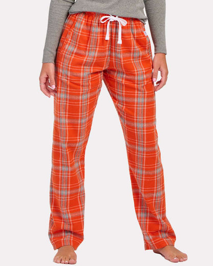Boxercraft Women's Haley Flannel Pants BW6620 #colormdl_Burnt Orange Kingston