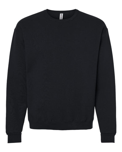 JERZEES Unisex Rugged Crewneck Sweatshirt C12MR #color_Black Ink