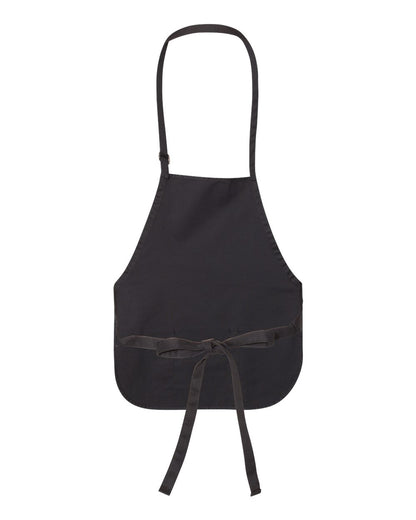Liberty Bags Adjustable Neck Strap Apron 5507 #color_Black