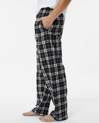 Boxercraft Harley Flannel Pants BM6624 #colormdl_Black/ White