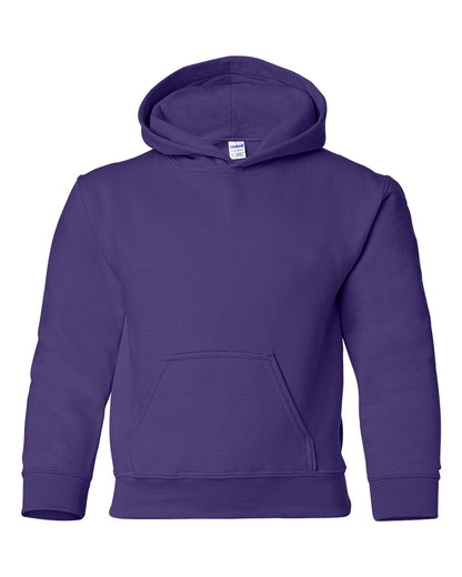 Gildan Heavy Blend™ Youth Hooded Sweatshirt 18500B #color_Purple