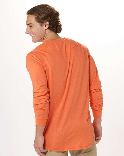 Boxercraft Henley Long Sleeve T-Shirt BM3101 #colormdl_Mandarin