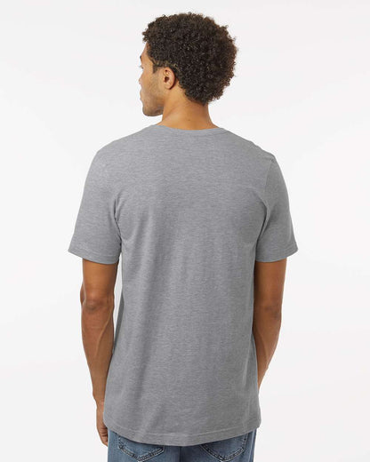 Tultex Combed CVC T-Shirt 602CVC #colormdl_Heather Grey