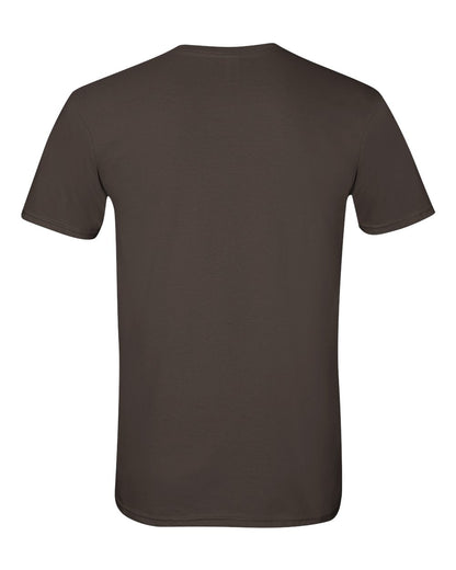 Gildan Unisex Softstyle® T-Shirt 64000 #color_Dark Chocolate