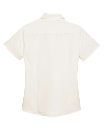 Harriton Women's Barbados Textured Camp Shirt M560W #color_Cream