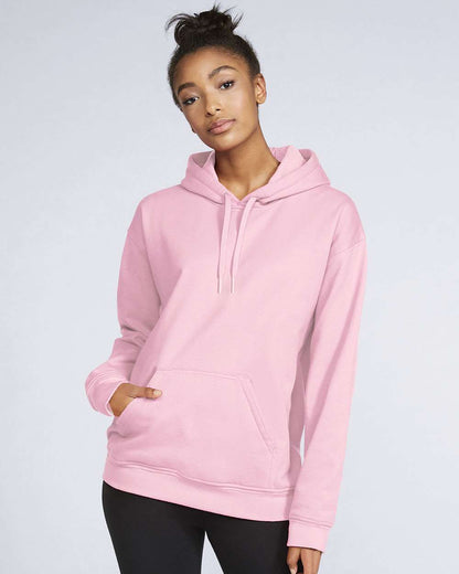 Gildan Softstyle® Midweight Hooded Sweatshirt SF500 #colormdl_Light Pink