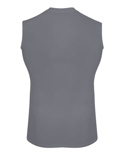 Augusta Sportswear Unisex Hyperform Sleeveless Compression Shirt 2602 #color_Graphite
