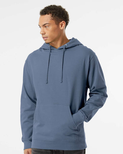 Independent Trading Co. Midweight Hooded Sweatshirt SS4500 #colormdl_Storm Blue