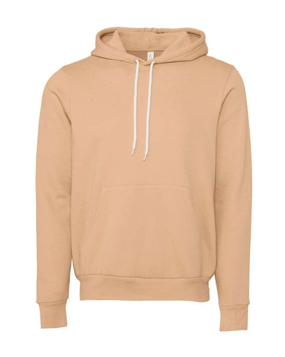 BELLA + CANVAS Sponge Fleece Hoodie 3719 #color_Heather Sand Dune