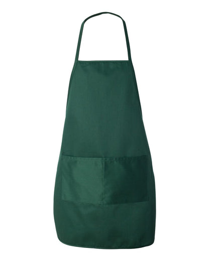 Liberty Bags Long Butcher Block Apron 5505 #color_Forest