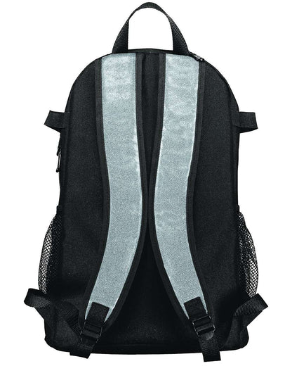 Augusta Sportswear All Out Glitter Backpack 1106 #color_Silver Glitter/ Black
