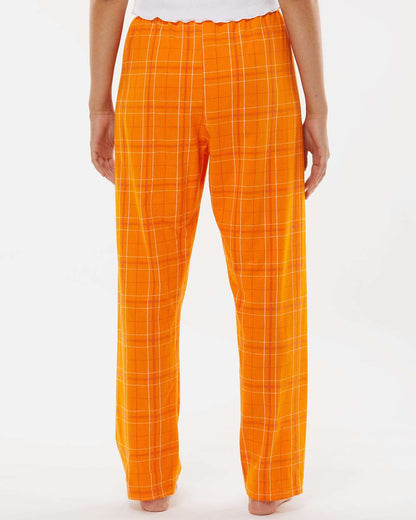Boxercraft Women's Haley Flannel Pants BW6620 #colormdl_Orange Field Day Plaid