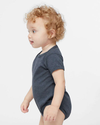 Rabbit Skins Infant Fine Jersey Bodysuit 4424 #colormdl_Vintage Denim