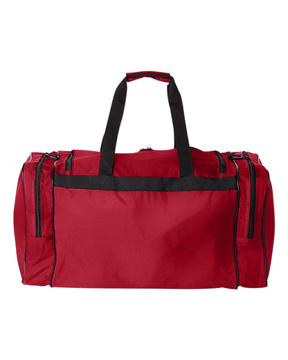 Augusta Sportswear 420-Denier Gear Bag 511 #color_Red