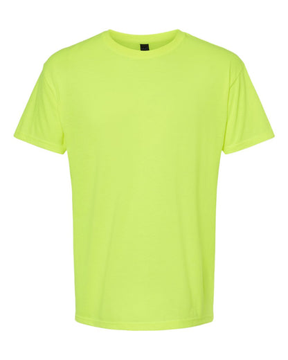 M&O Men's Gold Soft Touch T-Shirt 4800 #color_Safety Green