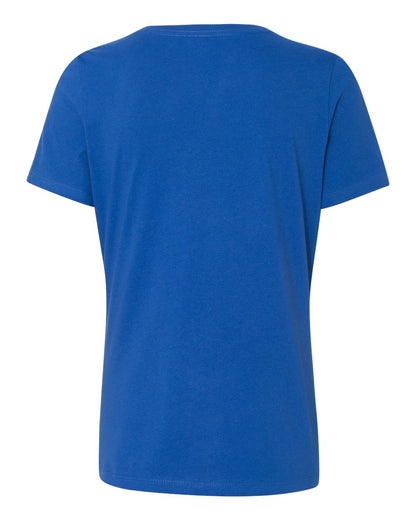 BELLA + CANVAS Women’s Relaxed Jersey V-Neck Tee 6405 #color_True Royal