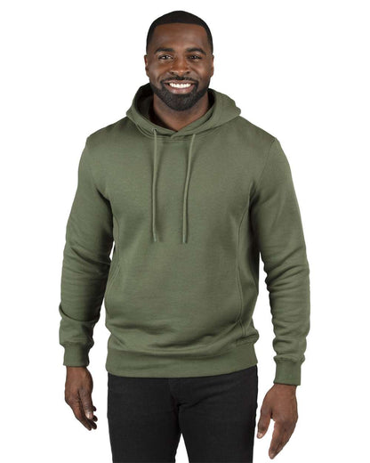 Threadfast Apparel Unisex Ultimate Fleece Pullover Hooded Sweatshirt 320H #colormdl_Army