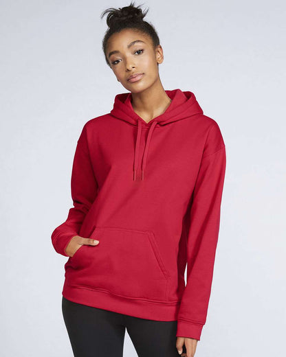 Gildan Softstyle® Midweight Hooded Sweatshirt SF500 #colormdl_Red