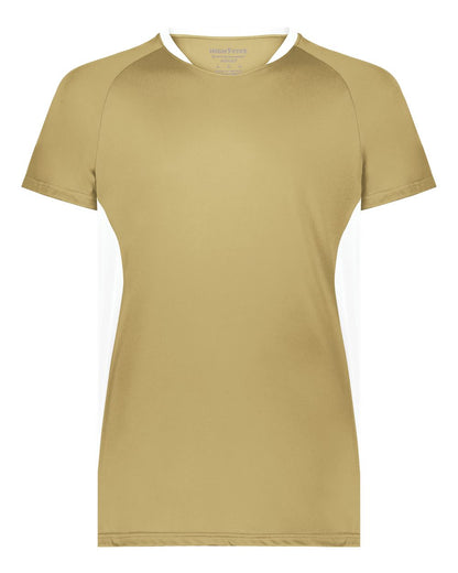 Augusta Sportswear Unisex Octane Soccer Jersey 322240 #color_Vegas Gold/ White