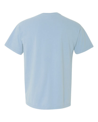 Comfort Colors Unisex Garment-Dyed Heavyweight Pocket T-Shirt 6030 #color_Chambray