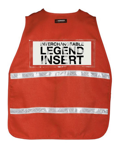 Kishigo Unisex 700 Series Incident Command Vest 3700 #color_3707I International Orange