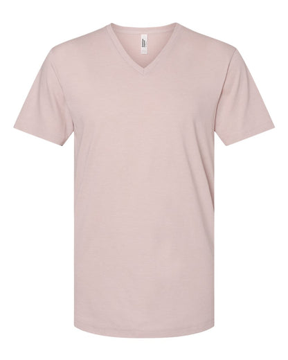 American Apparel CVC V-Neck Tee 2006CVC #color_Heather Blush