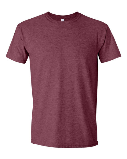 Gildan Unisex Softstyle® T-Shirt 64000 #color_Heather Maroon