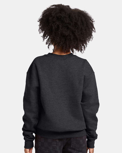 Hanes Youth EcoSmart® Crewneck Sweatshirt P360 #colormdl_Charcoal Heather