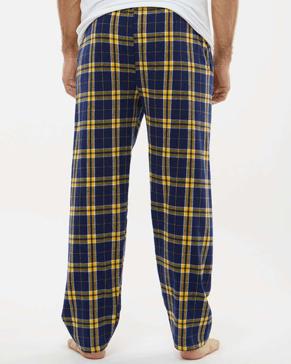 Boxercraft Harley Flannel Pants BM6624 #colormdl_Navy/ Gold