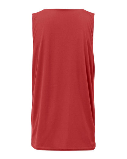 Badger Women's B-Core Reversible Tank Top 4169 #color_Red
