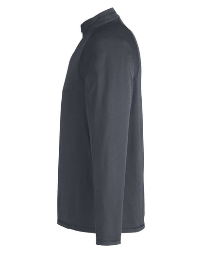 North End Men's Revive Coolcore® Quarter-Zip Pullover NE410 #color_Carbon