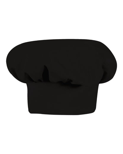 Chef Designs Chef Hat HP60 #color_Solid Black