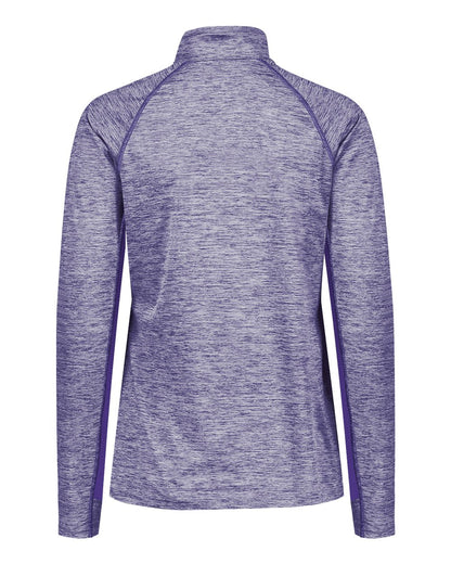 Holloway Women's Electrify CoolCore® Quarter-Zip Pullover 222774 #color_Purple Heather